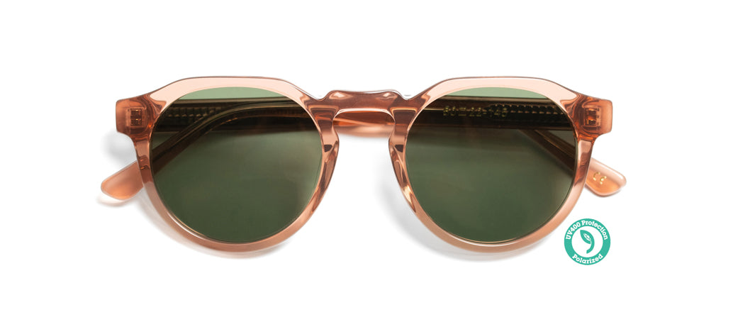 Wooden Sunglasses - APOLLO ▴ ROSÉ G15