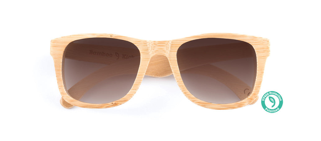Wooden Sunglasses - KICKER ▴ BAMBOO