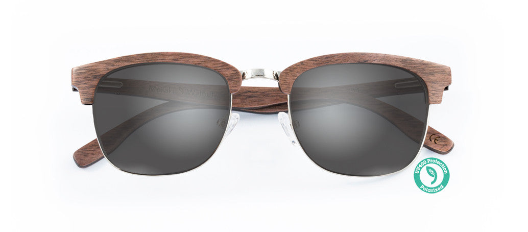 Wooden Sunglasses - MERAKI ▴ WALNUT