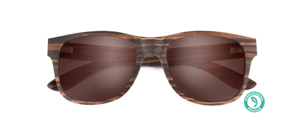 Wooden Sunglasses - TALLOW ▴ PACIFIC EBONY